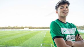 Primeiro treinador apresenta jovem promessa do Sporting: «Rafael Camacho terá o mundo que quiser»