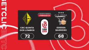 Liga Betclic feminina: o resumo do Quinta dos Lombos-GDESSA Barreiro