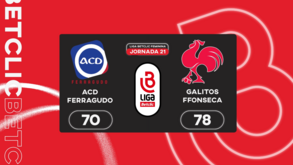 Liga Betclic feminina: o resumo do ACD Ferragudo-Galitos