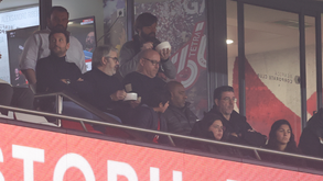 Rui Vitória na Luz a assistir ao Benfica-Estoril