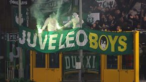 Adeptos do Sporting em Bergamo: transporte para o estádio em shuttles gratuitos