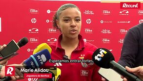 Marie Alidou e o duelo do Benfica com o Lyon: «Mostrámos na Champions que podemos fazer coisas boas quando jogamos unidas»