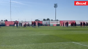 Tudo por tudo: Benfica prepara-se para o Rangers praticamente na máxima força