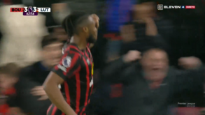 De 0-3 para 4-3: todos os golos da incrível reviravolta do Bournemouth diante do Luton