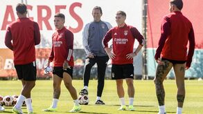 Schmidt explica titularidade de Marcos Leonardo em Glasgow: «Está mais ligado com os companheiros»