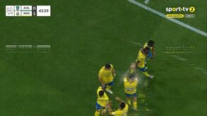 Al Ahli-Al Nassr: Otávio atingido com um copo arremessado por um espectador