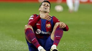 João Cancelo é baixa no Barcelona para o jogo com o Atlético Madrid