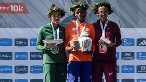 Ayele e Kosgei felizes pelos triunfos na Meia Maratona de Lisboa