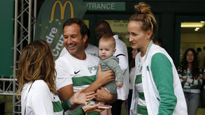 Frederico Varandas viajou para a Suécia com a mulher e os filhos