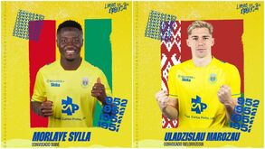 Sylla e Marozau convocados para as respetivas seleções