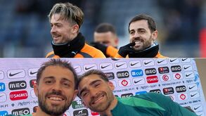 Este foi o resultado da selfie de Bernardo Silva e Jota Silva que vai chegar... Grealish