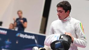 Miguel Frazão em 15.º lugar na prova de espada da Taça do Mundo de Tiblíssi