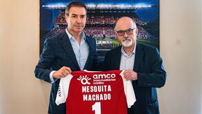 Mesquita Machado de visita à Cidade Desportiva do Sp. Braga