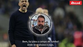 Alcaide mantém acusações contra Conceição: «Perguntei-lhe se não tinha vergonha do que estava a fazer em frente aos miúdos»