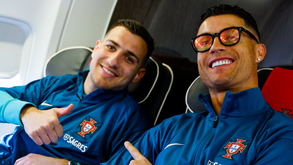 Rumo à Eslovénia: Cristiano Ronaldo partilha imagens da viagem para Ljubliana