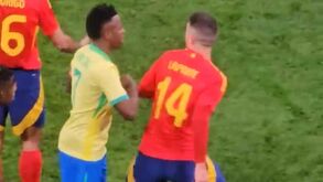 Laporte 'provoca' Vinícius Jr. após desentendimento com o brasileiro: «Talvez quisesse dançar...»
