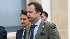 As imagens da chegada de Frederico Varandas e Rui Costa à 12.ª Cimeira de Presidentes da Liga
