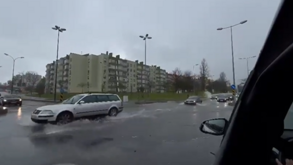 Chuva forte deixa ruas de Lisboa inundadas: veja as imagens