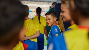 Lidl dá oportunidade a 33 crianças de entrarem em campo com a seleção nacional