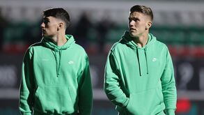 O onze do Sporting para o jogo com o Estrela da Amadora