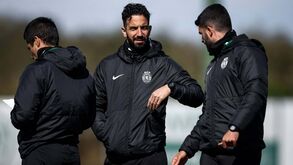 Sporting inicia preparação para jogo frente ao Benfica com duas baixas e uma novidade