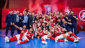 Sp. Braga bate Sporting no prolongamento e conquista a Taça de Portugal de futsal pela primeira vez