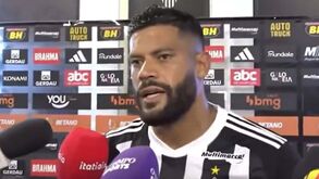 Atlético-MG empata e Hulk diz o que pensa do árbitro: «O 'cara' é muito boçal»