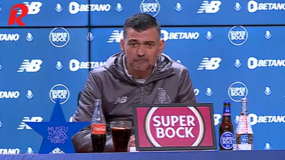 Treinador do FC Porto e as declarações depois do jogo com o Santa Clara