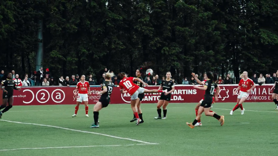 Gesto técnico perfeito da avançada do Benfica motivou muitos festejos