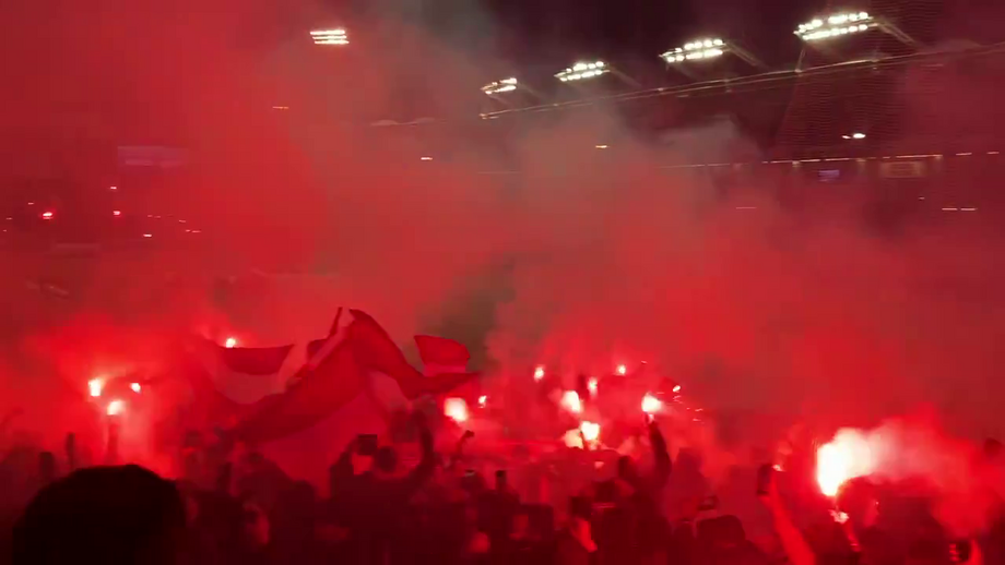 Vários vídeos foram partilhados nas redes sociais durante e após o final do jogo