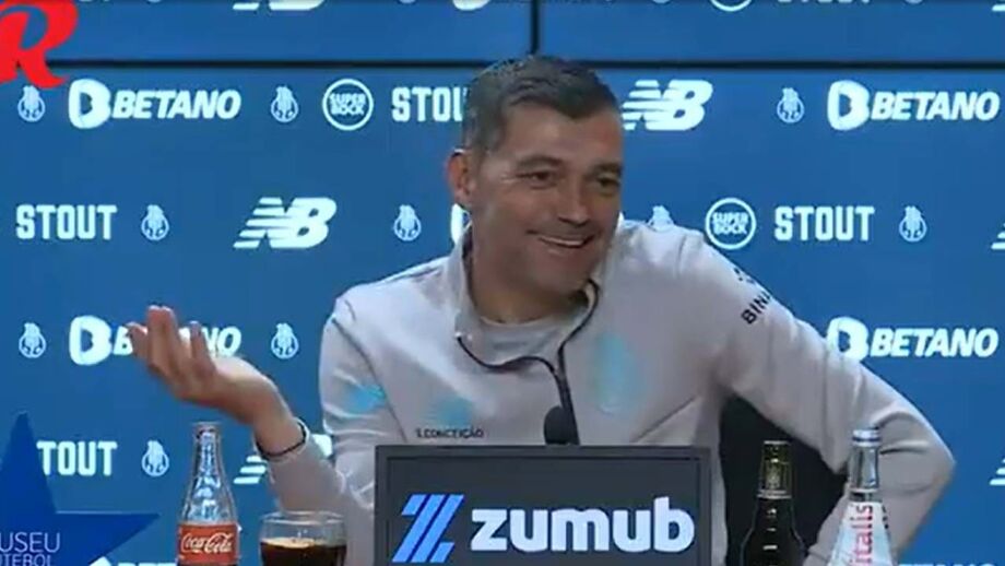 Treinador do FC Porto preferiu não falar diretamente do filho