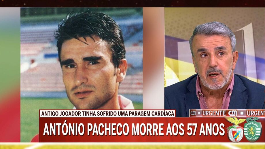 Figura do Benfica recorda amigo em programa na CMTV