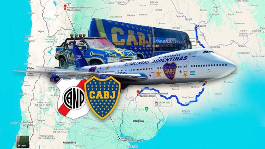 A montagem do 'Olé' que descreve na perfeição da jornada do clube
