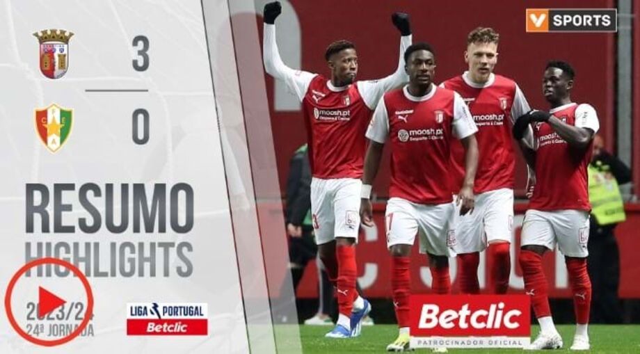 A crónica do Sp. Braga-E. Amadora, 3-0: grito de revolta audível no pódio 