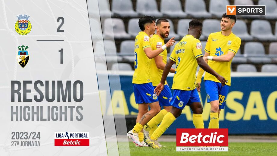 A crónica do Arouca-Farense, 2-1: Carrossel amarelo não pára de girar 