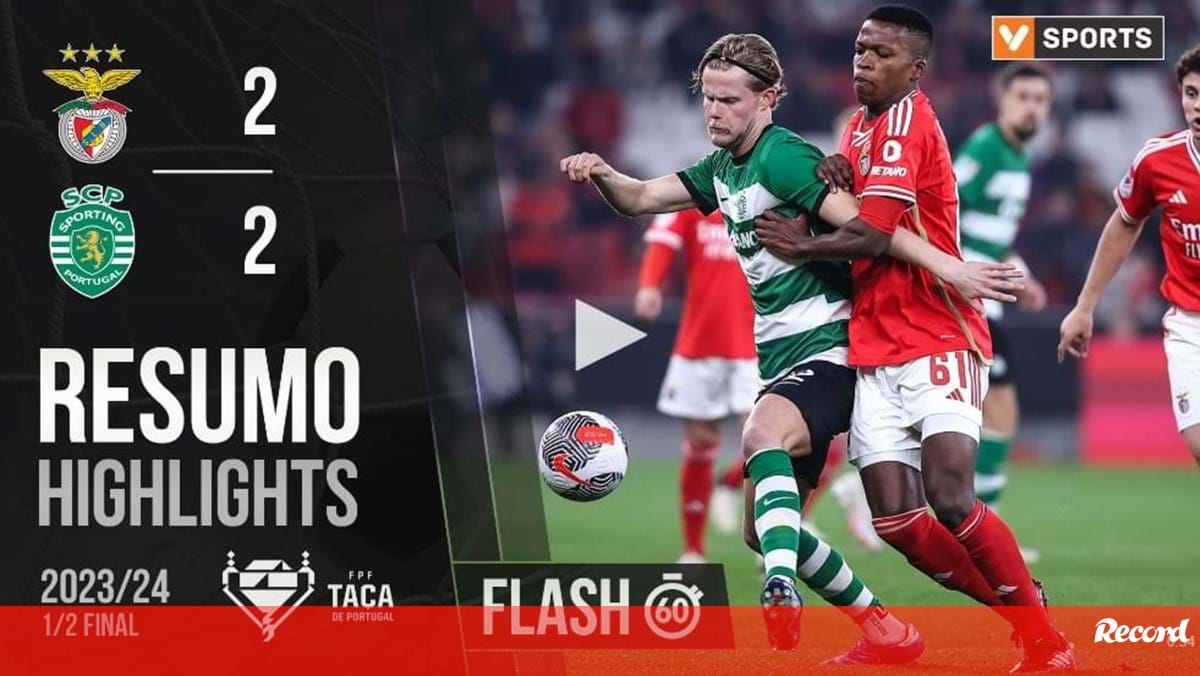 O resumo do Benfica-Sporting: golos, casos e outros lances