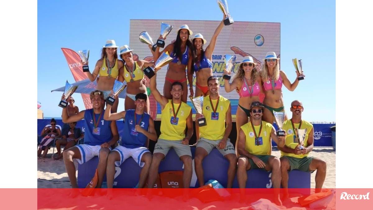 Portugal com quatro duplas na Taça das Nações de voleibol de praia