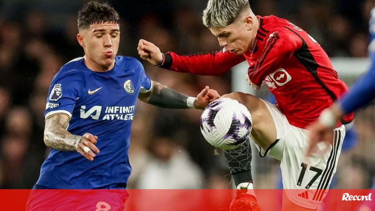 Enzo Fernández no final do Chelsea-Man. United: «Deixa-me mandar um abraço a toda a gente do Benfica...»