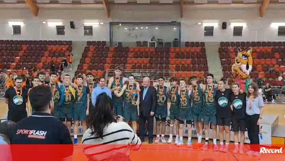 Festa do Basquetebol: a cerimónia de entrega de prémios às três melhores seleções femininas e masculinas de sub-14