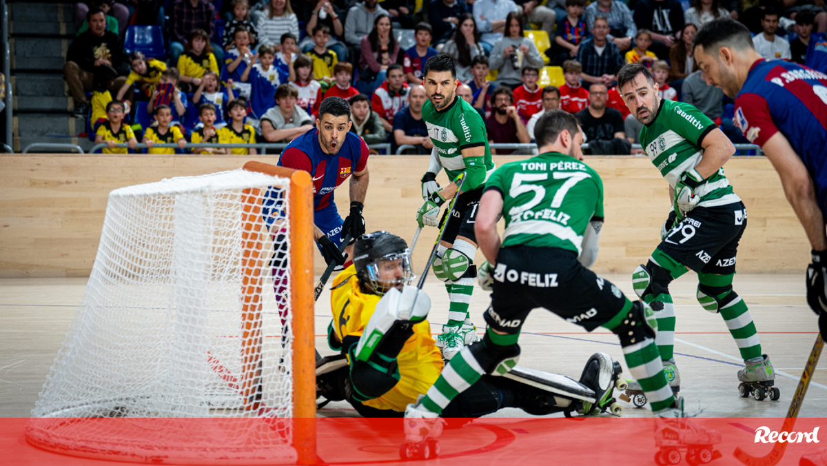 Sporting perde frente ao Barcelona mas segue para a final four da Liga dos Campeões