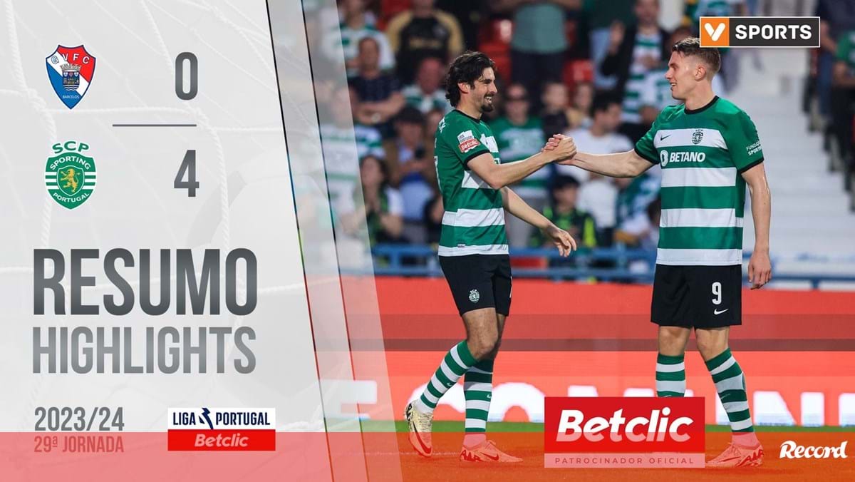 O resumo do Gil Vicente-Sporting: os golos, os casos e outros lances