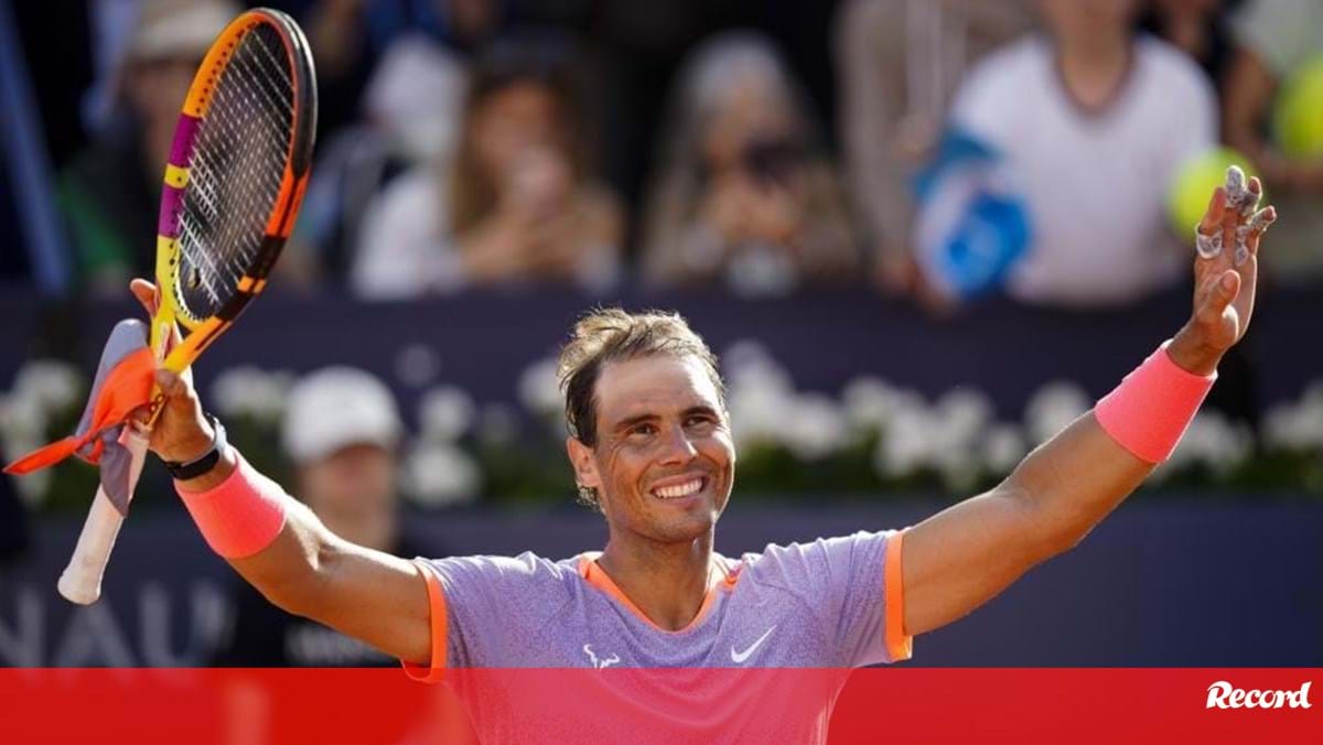 Nadal regressa à competição com triunfo em Barcelona