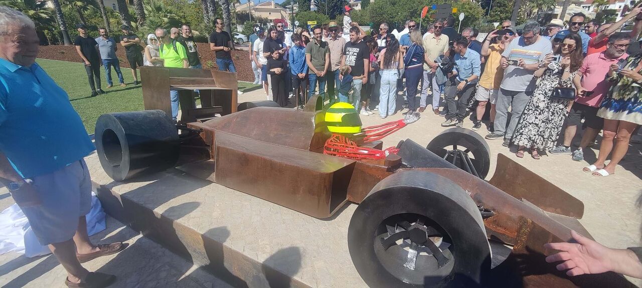 Ayrton Senna homenageado na Quinta do Lago Automobilismo Jornal Record