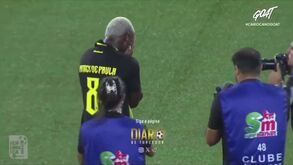 Patrick de Paula volta a jogar mais de um ano depois e acaba jogo em lágrimas
