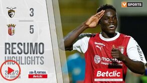 A crónica do Portimonense-Sp. Braga, 3-5: Braga bota fogo na luta do 3.º lugar