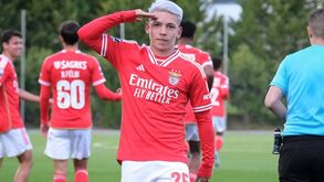 Prestianni marca primeiro golo pelo Benfica: «Está no maior clube de Portugal»