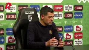 Conceição e o recado de Álvaro Pacheco no final do jogo: «Veio dizer-me 'ainda não passaste'»