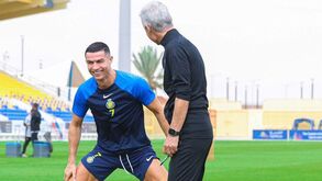 Luís Castro encantado com Cristiano Ronaldo