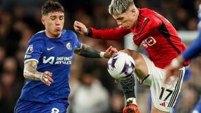 Enzo Fernández no final do Chelsea-Man. United: «Deixa-me mandar um abraço a toda a gente do Benfica...»
