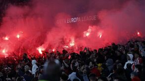 RMC Sport avança que polícia francesa quer proibir adeptos do Benfica de assistir ao jogo com o Marselha